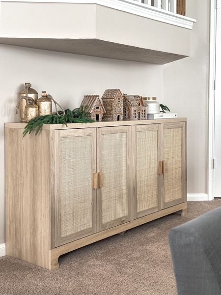 New Amazon Rattan Sideboard Cabinet is $269 & on sale for $199! 

#amazon #sale #cabinet #sideboard #home #christmasdecor #holiday #rattan #modern #livingroom #neutral 