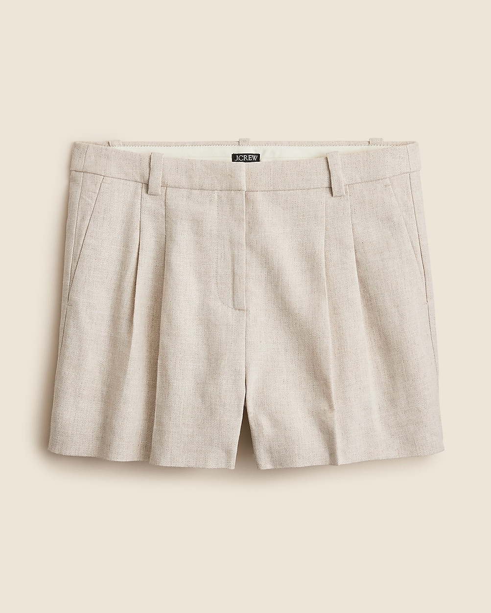 Lucia short in stretch linen blend | J. Crew US