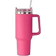 40 oz Tumbler With Handle and Straw Lid, Double Wall Vacuum Sealed Stainless Steel Insulated Tumb... | Amazon (US)