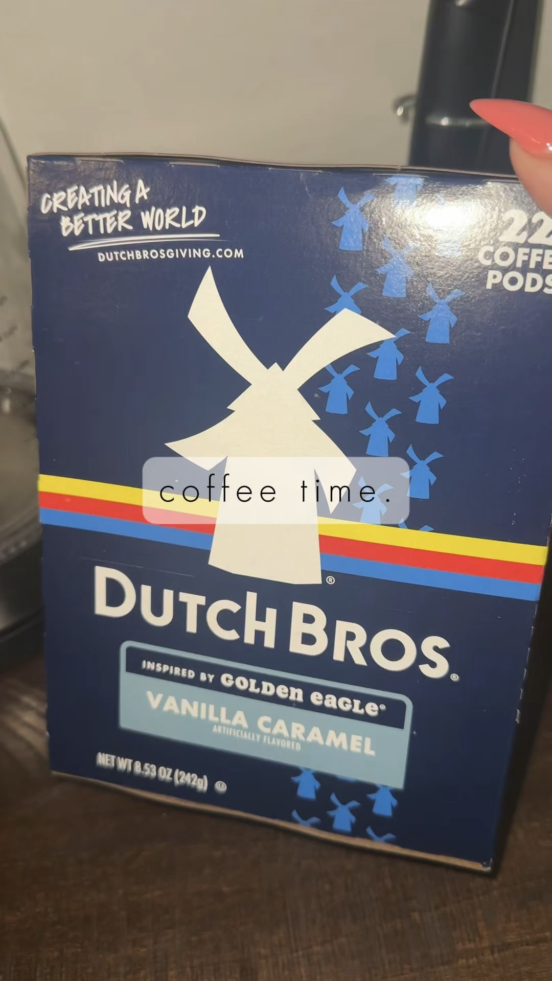Coffee at home but make it ✨coffee shop vibes✨ ☕️

Sipping on my favorite—Dutch Bros Vanilla Caramel inspired by their iconic Golden Eagle… and baby, it does NOT disappoint 😍

Sweet, smooth, and giving main character morning energy 💁🏽‍♀️
Who else is recreating their coffee shop faves at home? 👇🏽

#CoffeeTime #AtHomeBarista #DutchBrosInspired #MorningVibes #CoffeeLovers 

#LTKmorningroutine #LTKfoodie