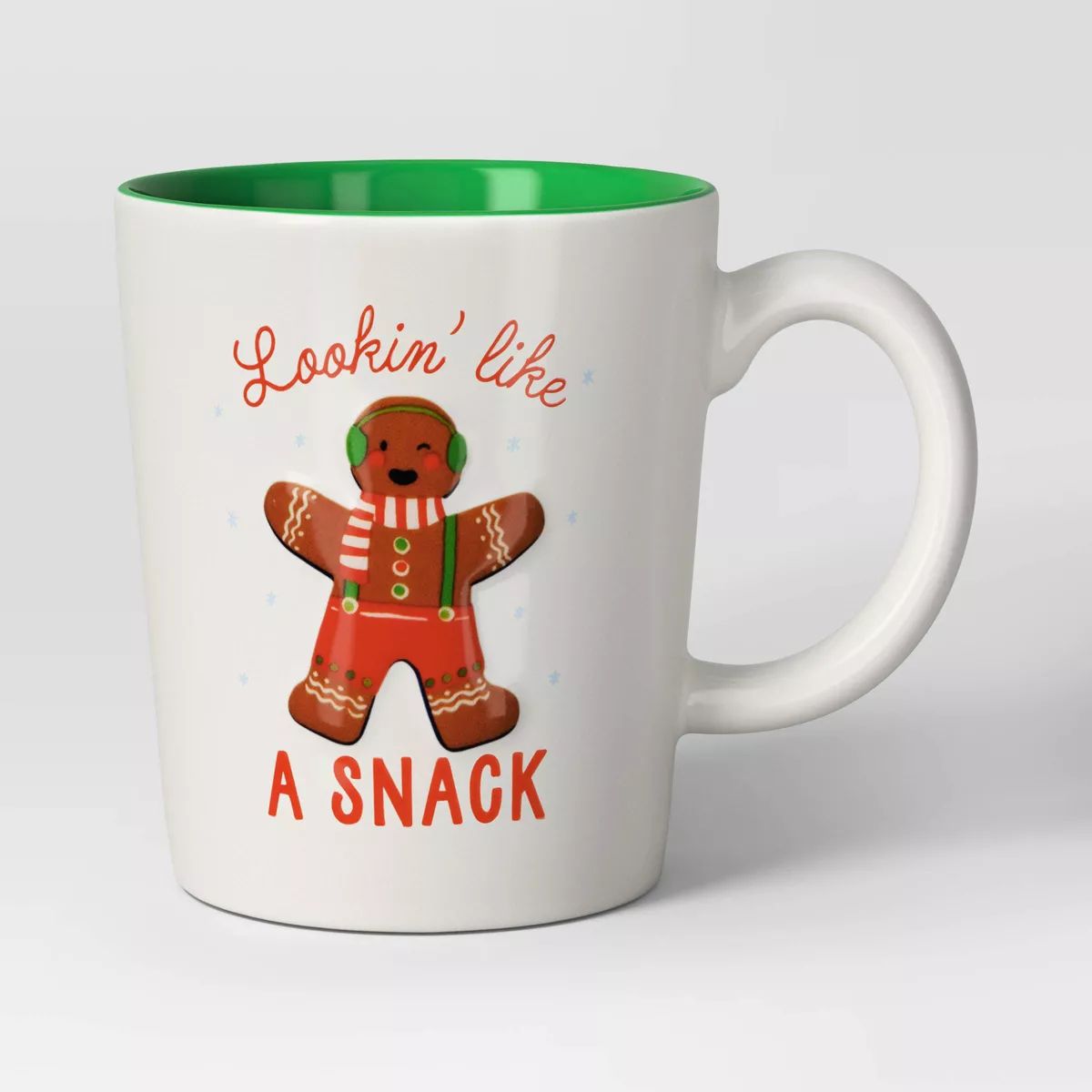 16oz Christmas Stoneware Lookin Like a Snack Mug - Wondershop™ | Target