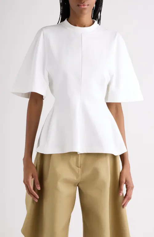 Balenciaga Shaped T-Shirt in 9000 White at Nordstrom, Size Small | Nordstrom