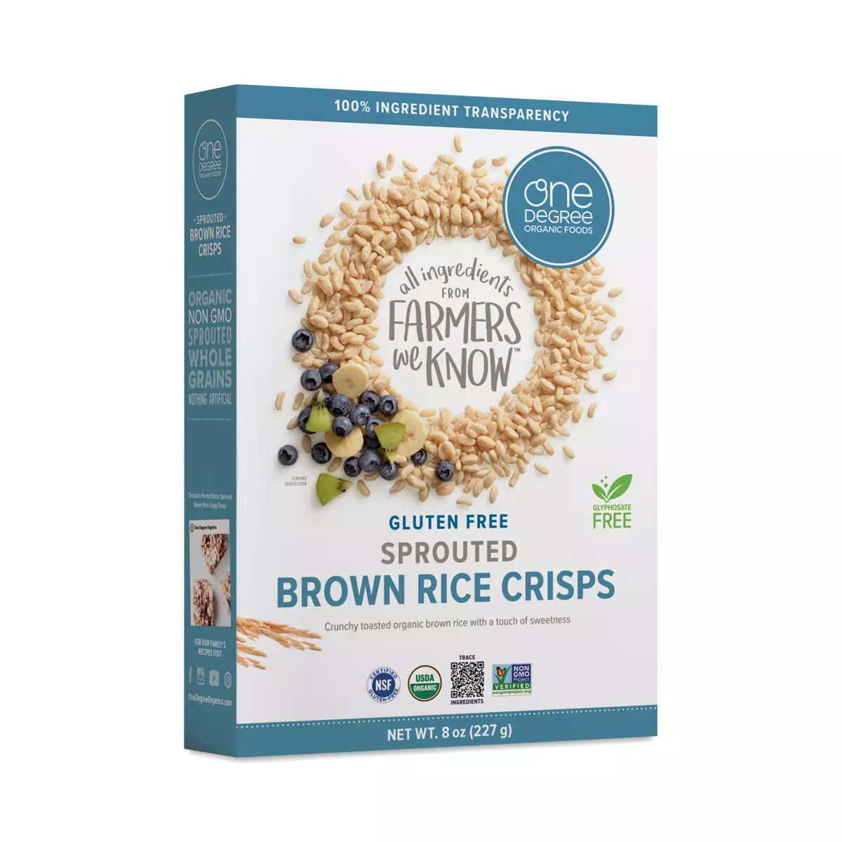 Sprouted Brown Rice Crisps | Thrive Market