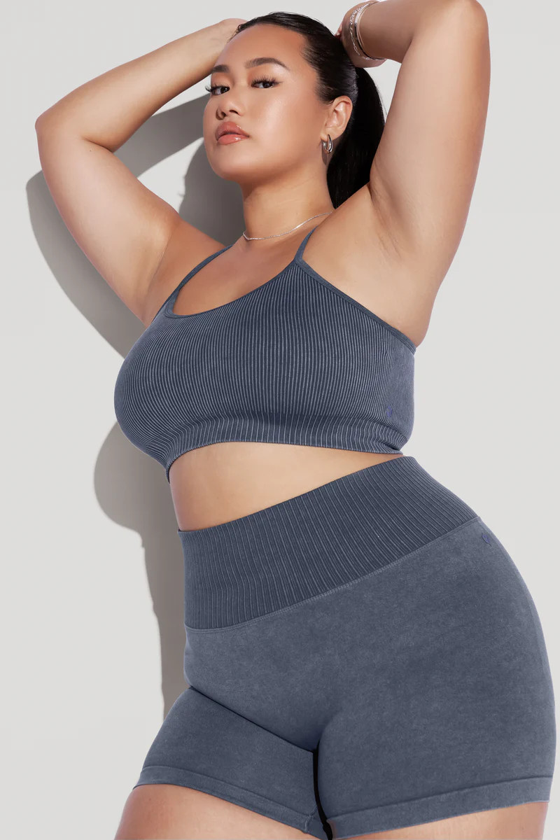 What's the Scoop Seamless Bra - Vintage Indigo | POPFLEX