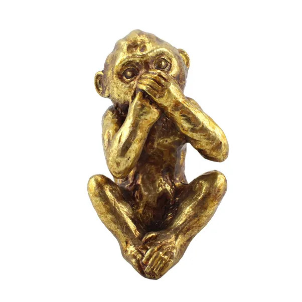Speak No Evil Resin Monkey Ornament | Dunelm (migrated)
