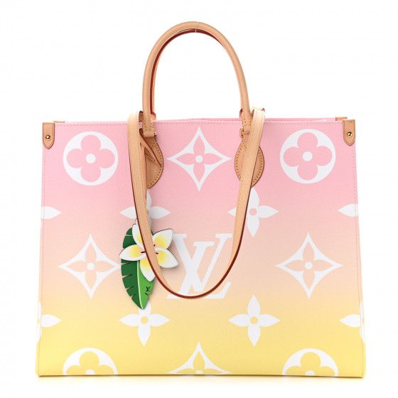 LOUIS VUITTON Monogram Giant By The Pool Onthego GM Light Pink | FASHIONPHILE | Fashionphile