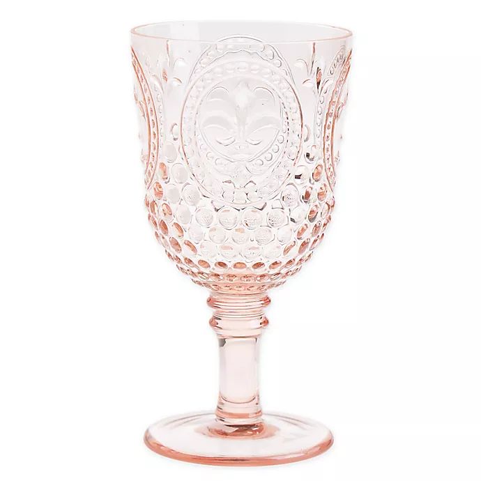 Destination Summer Vintage Embossed Goblet | Bed Bath & Beyond | Bed Bath & Beyond