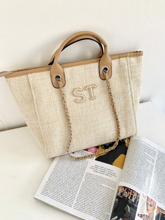 Chanel Dupe / Beach Tote | Etsy (US)