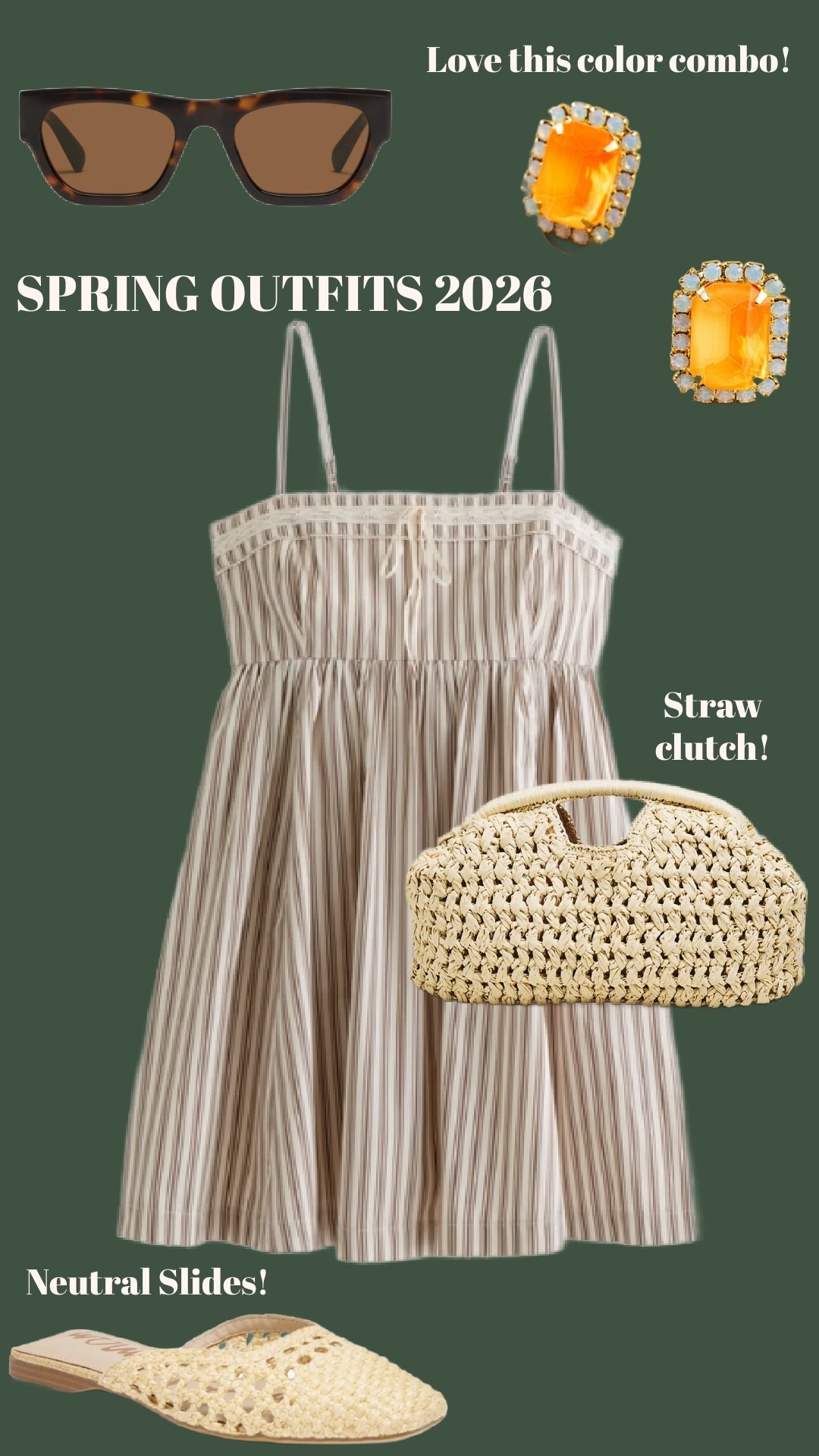 Spring outfits on sale! 

I love this romper paired with a classic clutch and sandals! The statement earrings are the prettiest color combo! 😍

#LTKootd #LTKSaleAlert #LTKSeasonal