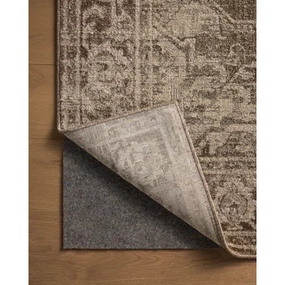 Magnolia Home by Joanna Gaines x Loloi Mona Cocoa / Stone Area Rug | Wayfair North America