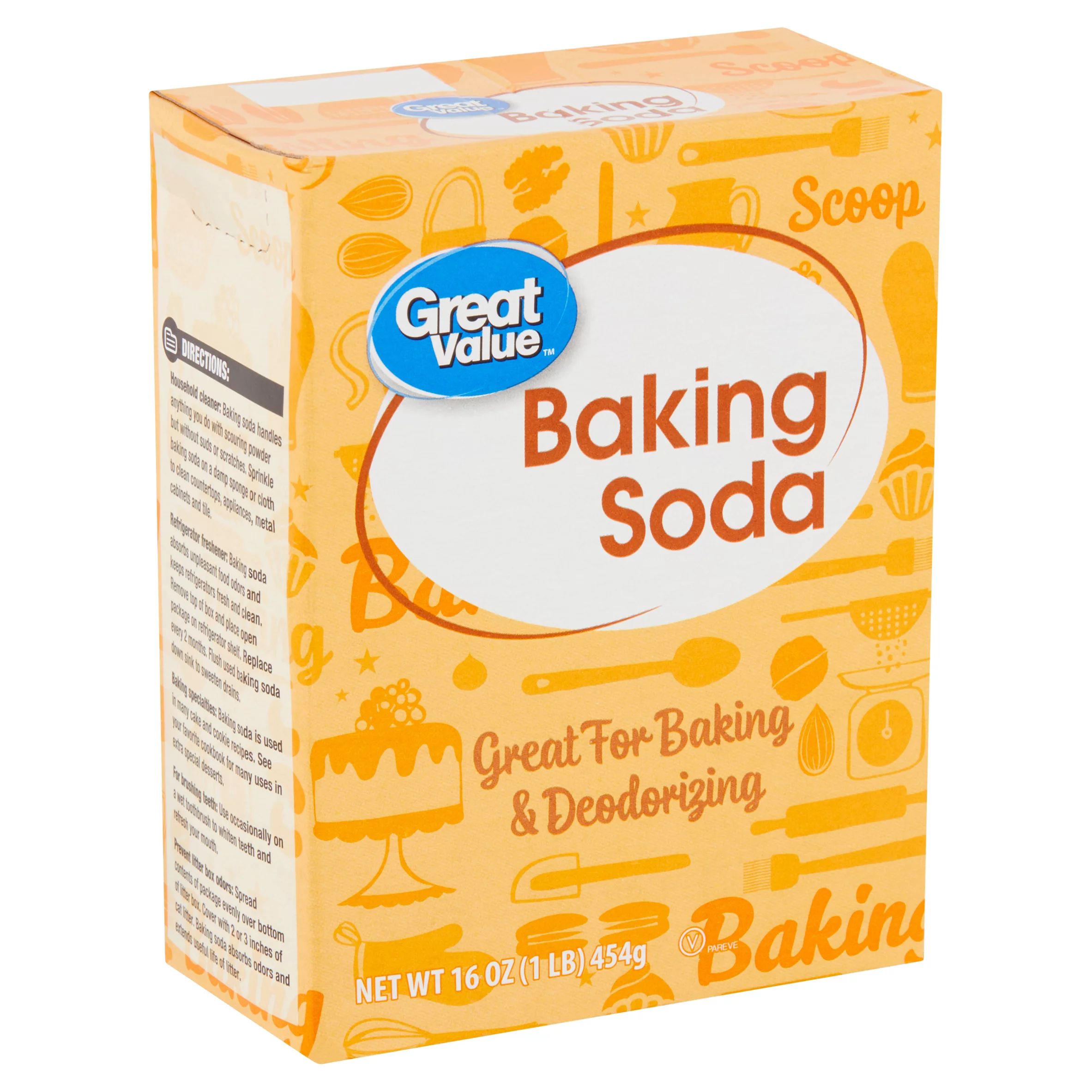 Great Value Baking Soda, 16 oz | Walmart (US)