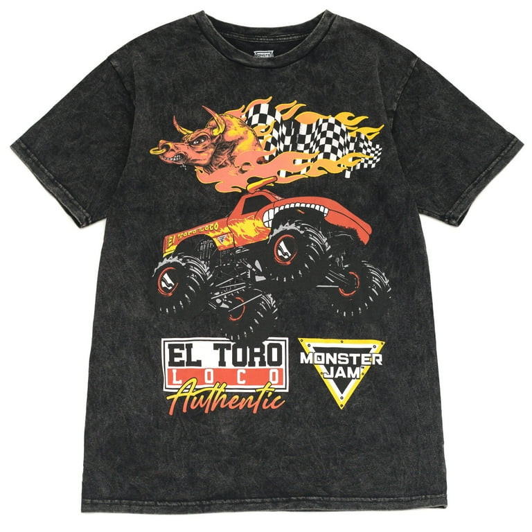 Monster Jam El Toro Loco Truck T-Shirt Adult | Walmart (US)