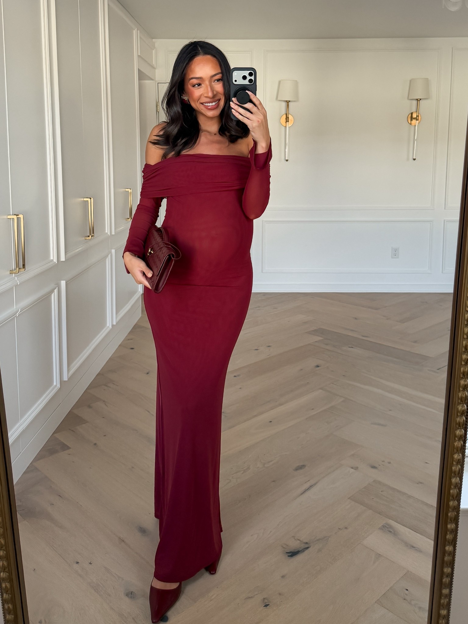 Holiday party outfit ✨ Wearing size S maxi dress 

Festive outfit 
Holiday outfit 
Winter outfit 
Winter fashion 
Maxi dress
Wedding guest dress

#LTKBump #LTKHoliday #LTKSeasonal