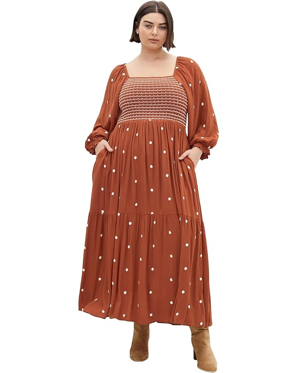 City Chic Women's Plus Size Dress - Kai Ginger | Amazon (US)