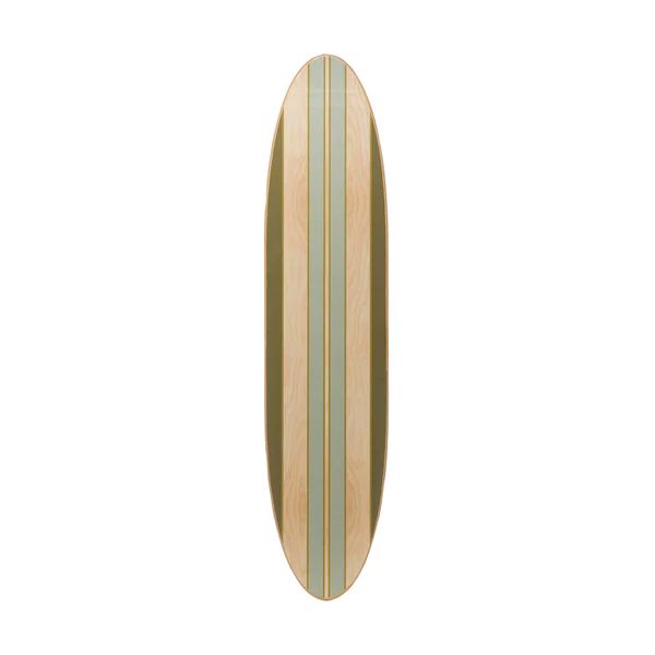 Striped Surfboard | Monika Hibbs Home