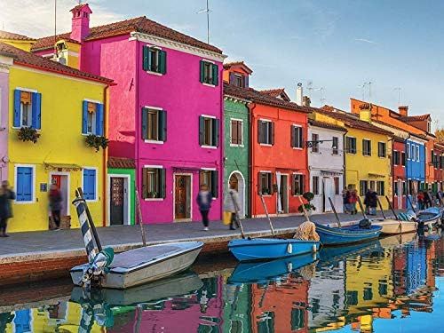 1000 Piece Jigsaw Puzzle for Adults, Colorful Venice | Amazon (US)