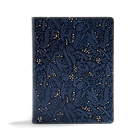 CSB Study Bible, Navy LeatherTouch, Red Letter, Study Notes and Commentary, Illustrations, Articl... | Amazon (US)