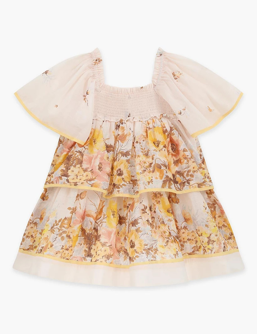 Scarborough Kids Shirred Dress            
        
            

    
    
    











    
... | ZIMMERMANN (US, CA, EU, MENA)