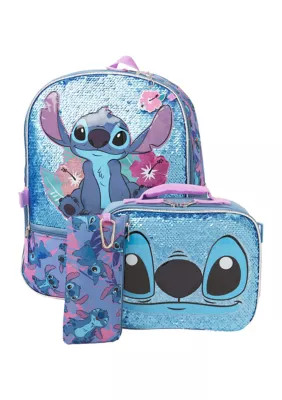 Lilo & Stitch Kids Stitch 5 Piece Backpack Set | Belk