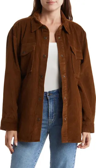 Cotton Corduroy Shacket | Nordstrom Rack