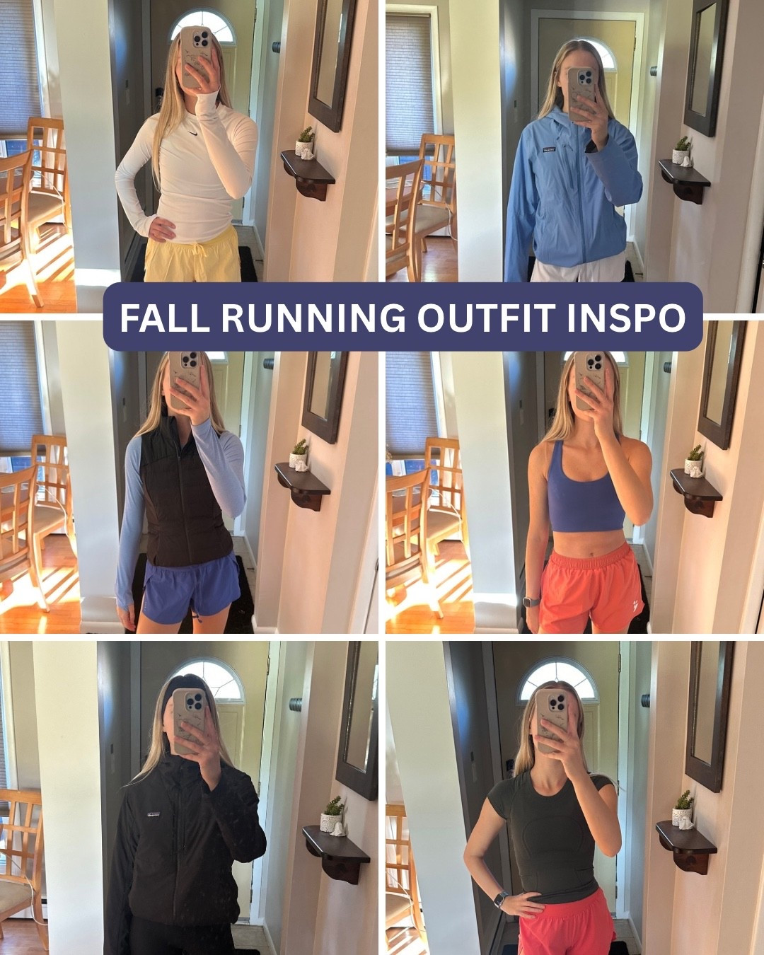 Medium in jackets 
4 in leggings 
Small in all shorts and tops 
6 in vests

#lskd #lululemon #falloutfitinspo #fallworkoutfit #fallrunning #fallactivewear

#LTKfitness #LTKcanada