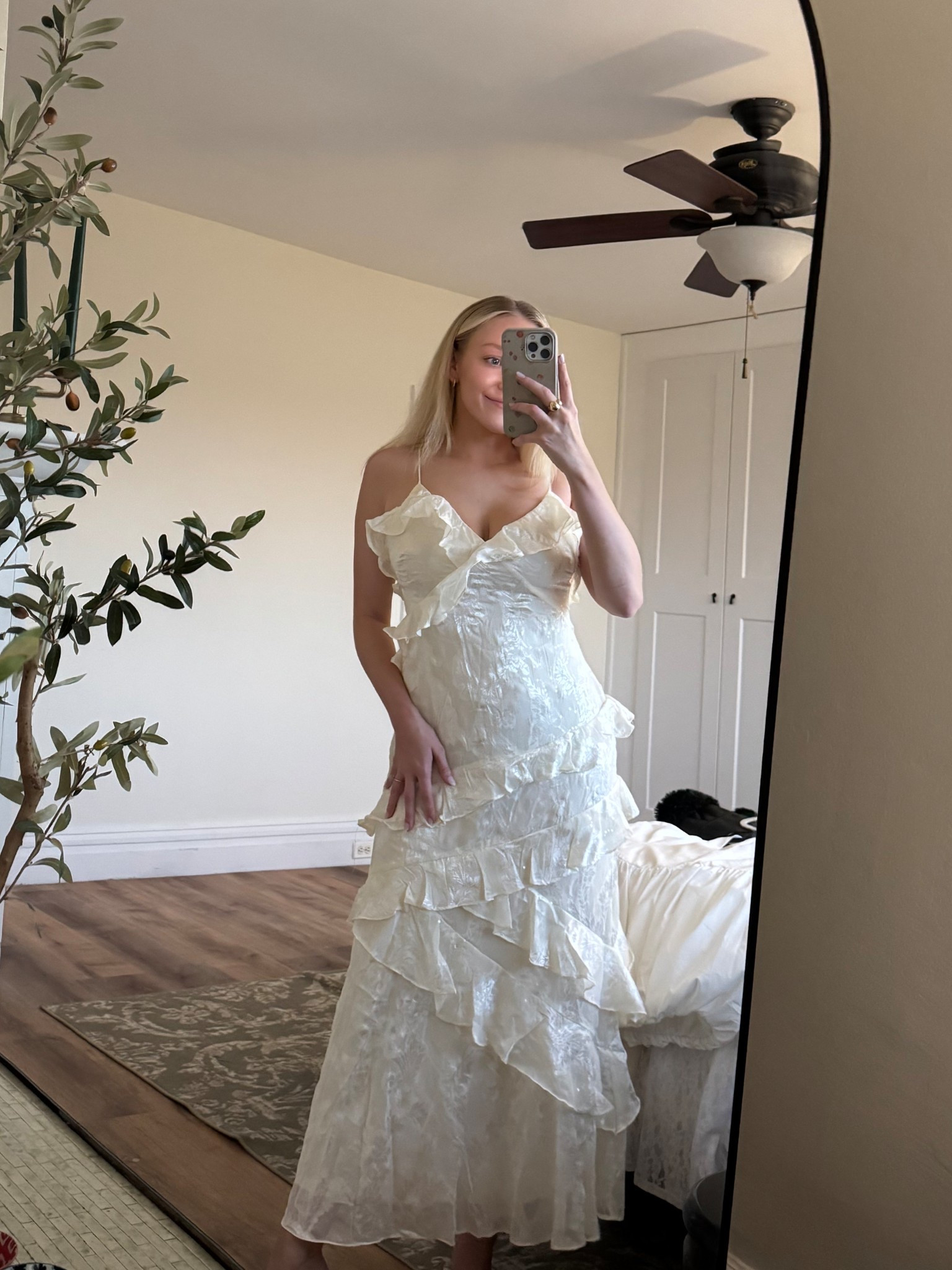 bridal try on!!!! wearing a size small 

#LTKWedding #LTKStyleTip #LTKSpringSale