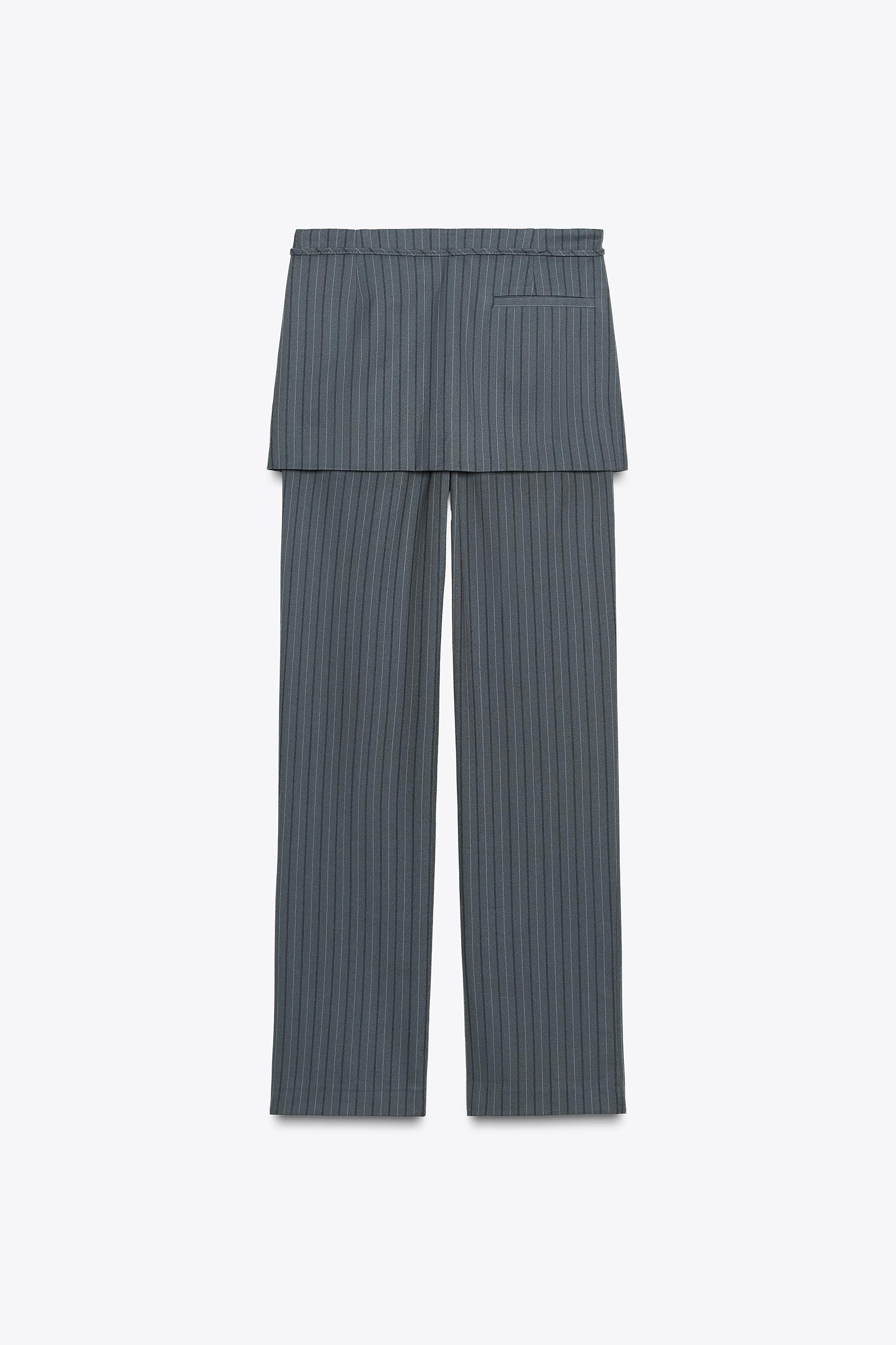 PINSTRIPE SKIRT PANTS | Zara US