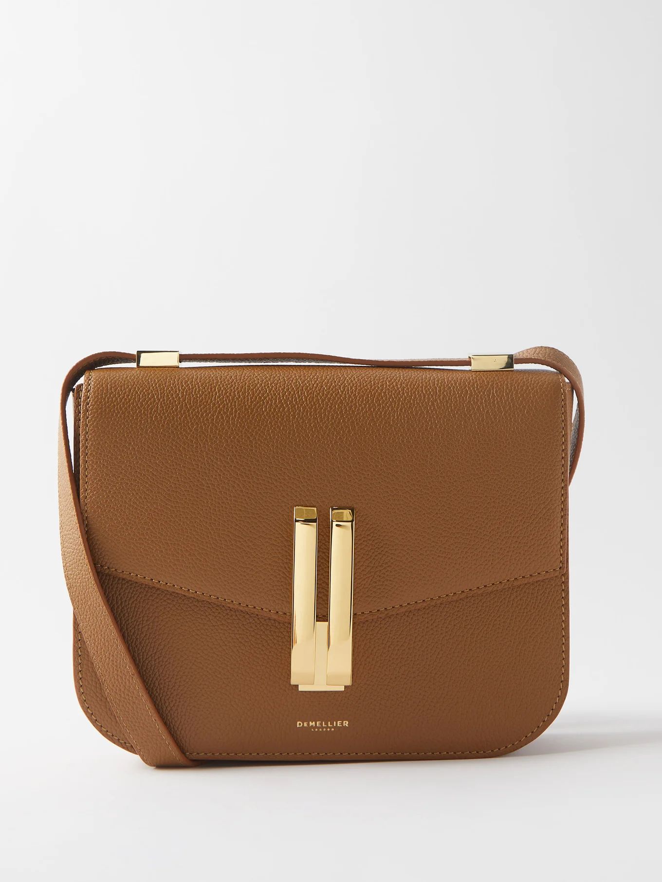 Vancouver grained-leather cross-body bag | Demellier | Matches (EU)