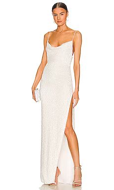 retrofete Katya Dress in Moonglow White from Revolve.com | Revolve Clothing (Global)