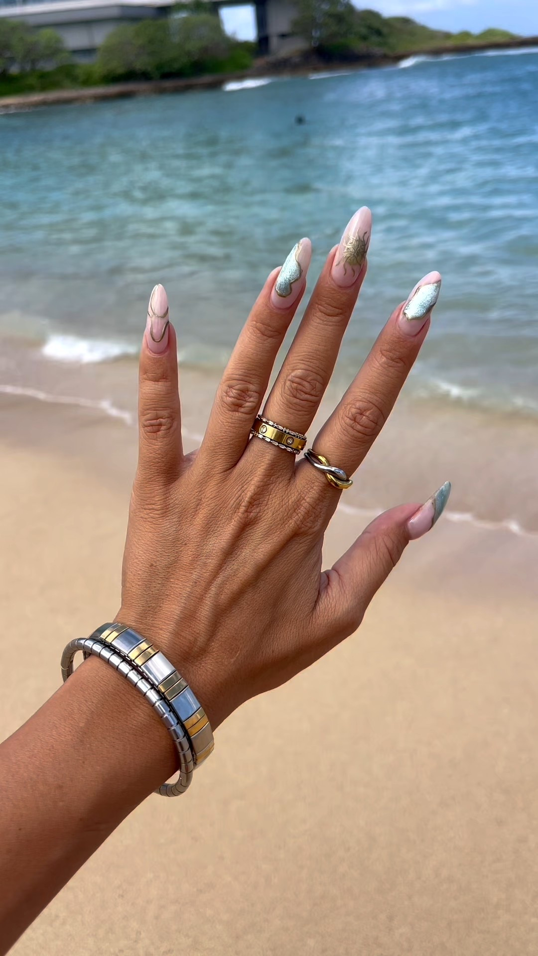 Rings: 
@madebymary - Use: Kristin10
@electricpicks - Use: WildOne20
@alcojewelry 

Bracelets: 
@banks.jewelry 
 

#LTKTravel #LTKStyleTip