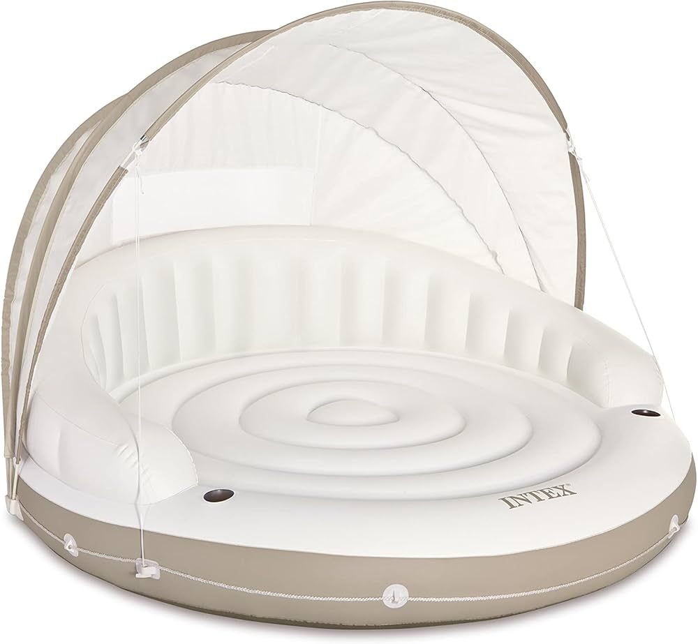 Intex 58292EU Canopy Inflatable, 78" X 59", White/Tan | Amazon (US)