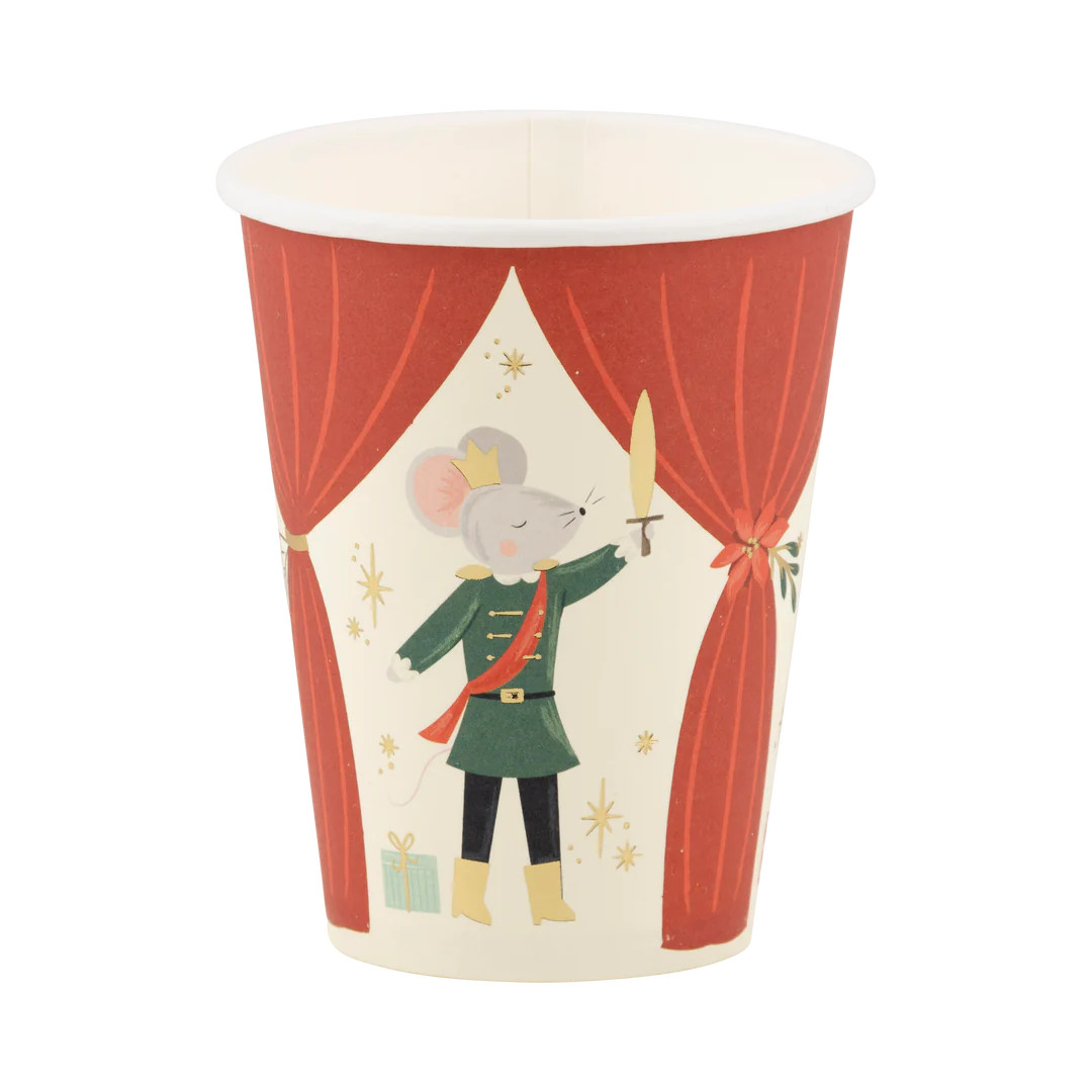 Nutcracker Paper Cup | My Mind's Eye