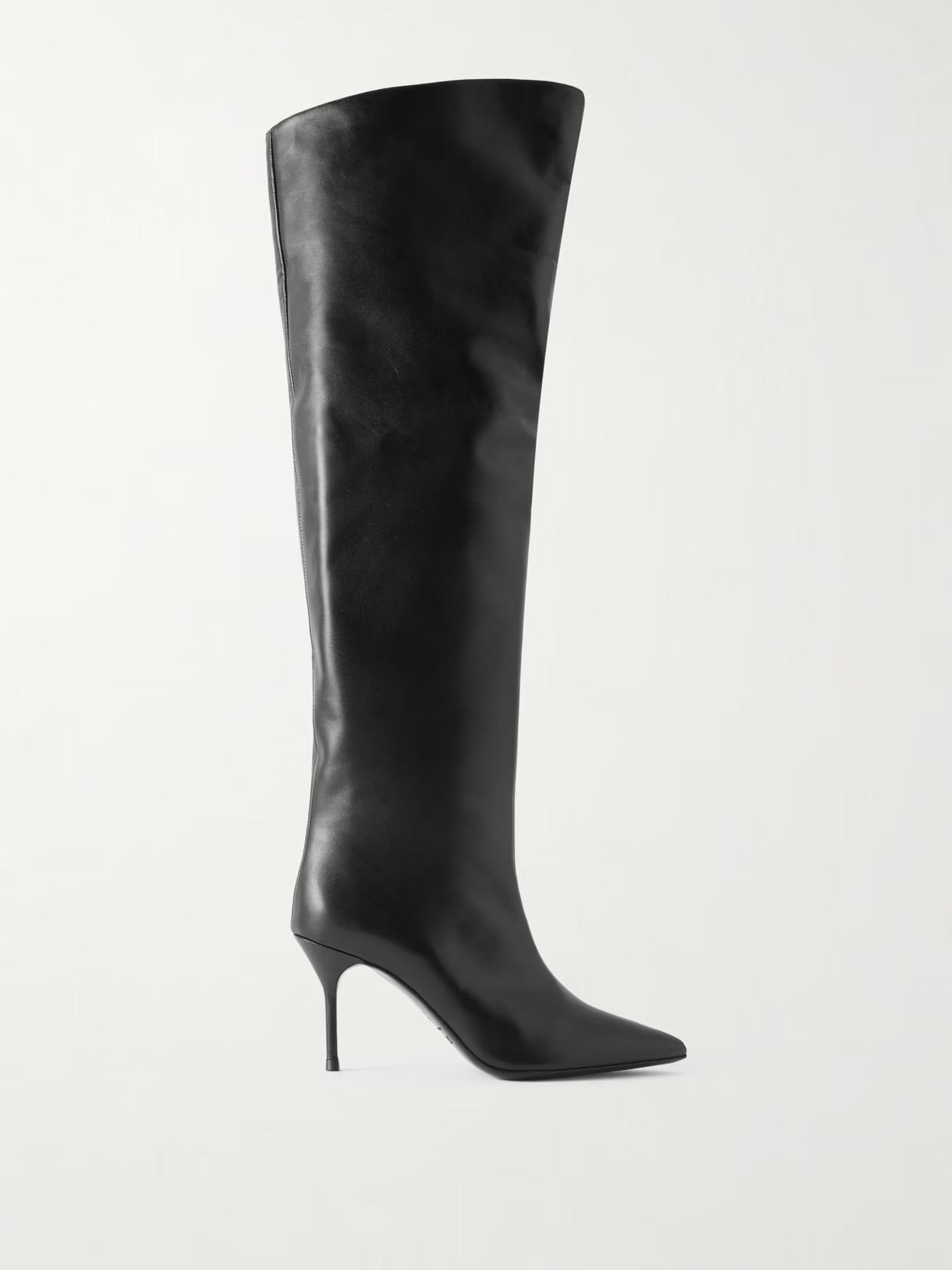 STAUD - Sebastian Leather Over-the-knee Boots - Black | NET-A-PORTER (US)
