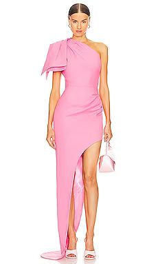 Bronx and Banco Stella Gown in Baby Pink from Revolve.com | Revolve Clothing (Global)
