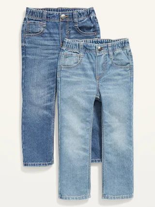 Unisex Wow Straight Pull-On Jeans 2-Pack for Toddler | Old Navy (US)