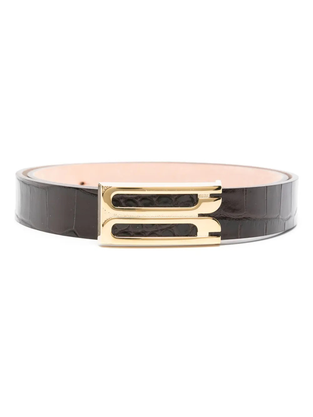 Victoria Beckham embossed-leather Belt - Farfetch | Farfetch Global