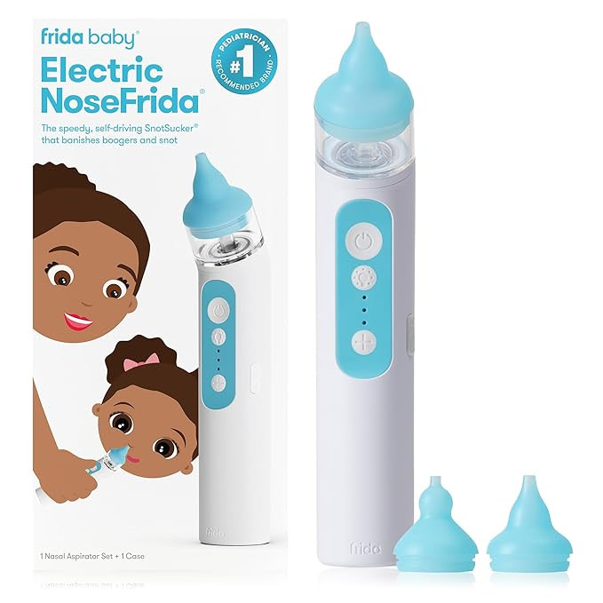 Frida Baby Electric NoseFrida Nasal Aspirator for Baby, Nose Sucker for Baby & Toddler, Upgraded ... | Amazon (US)