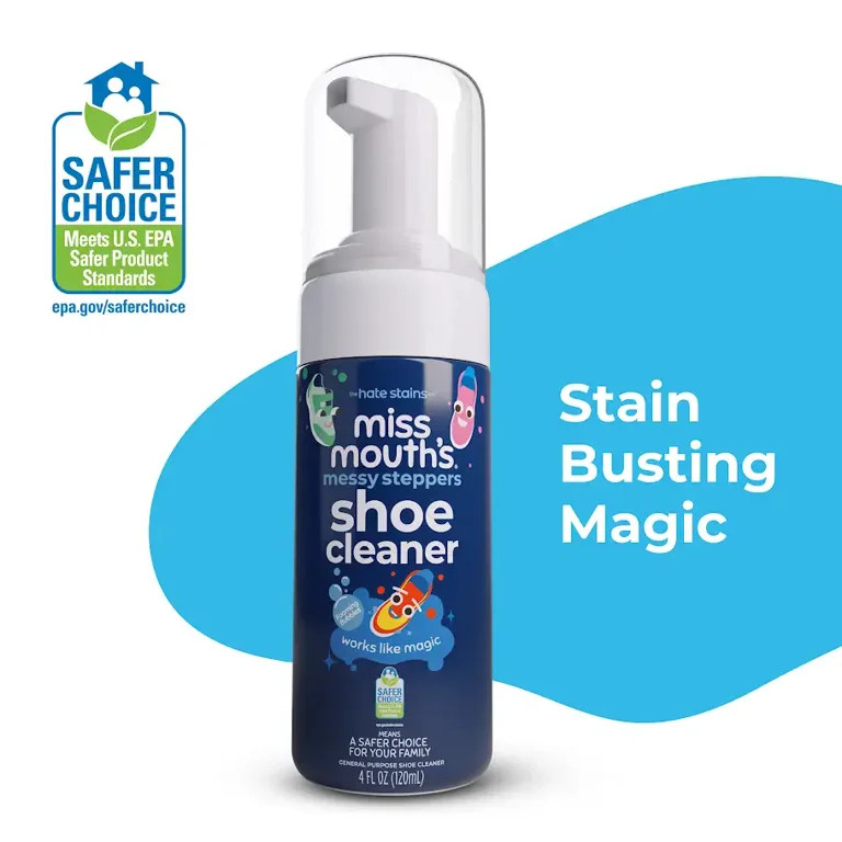 Miss Mouths Messy Stepper Foaming Shoe Cleaner - 4oz | Walmart (US)