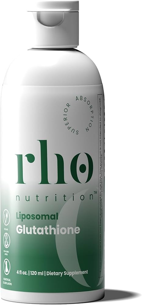 Rho Nutrition Liposomal Glutathione - Ultra High Absorption Liquid Glutathione Supplement - Suppo... | Amazon (US)