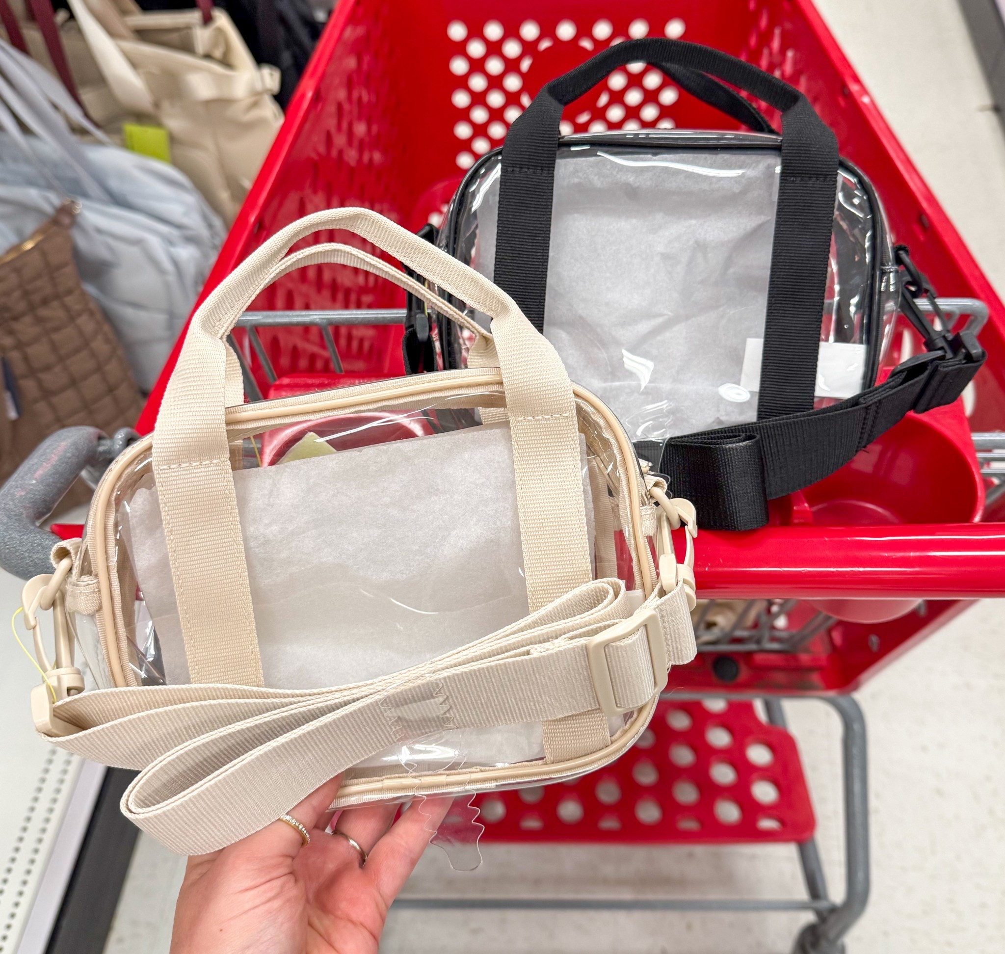 How cute are these clear $15 crossbody bags ❤️

#LTKFindsUnder100 #LTKgrwm #LTKFindsUnder50