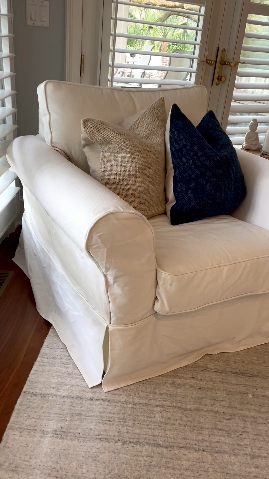 This is your sign to add the chair you never want to get out of

A cozy swivel with an ottoman completely changes a sunroom or beach home space… it’s where morning coffee happens, where you unwind, where guests naturally gather

The swivel makes it functional, the ottoman makes it feel like a retreat, and the right texture keeps it relaxed but still elevated

If you want a space that actually gets used… start here

Shop my favorite cozy chairs and ottomans in my LTK

#AmandaAndCoDesign #beachhome #coastalliving