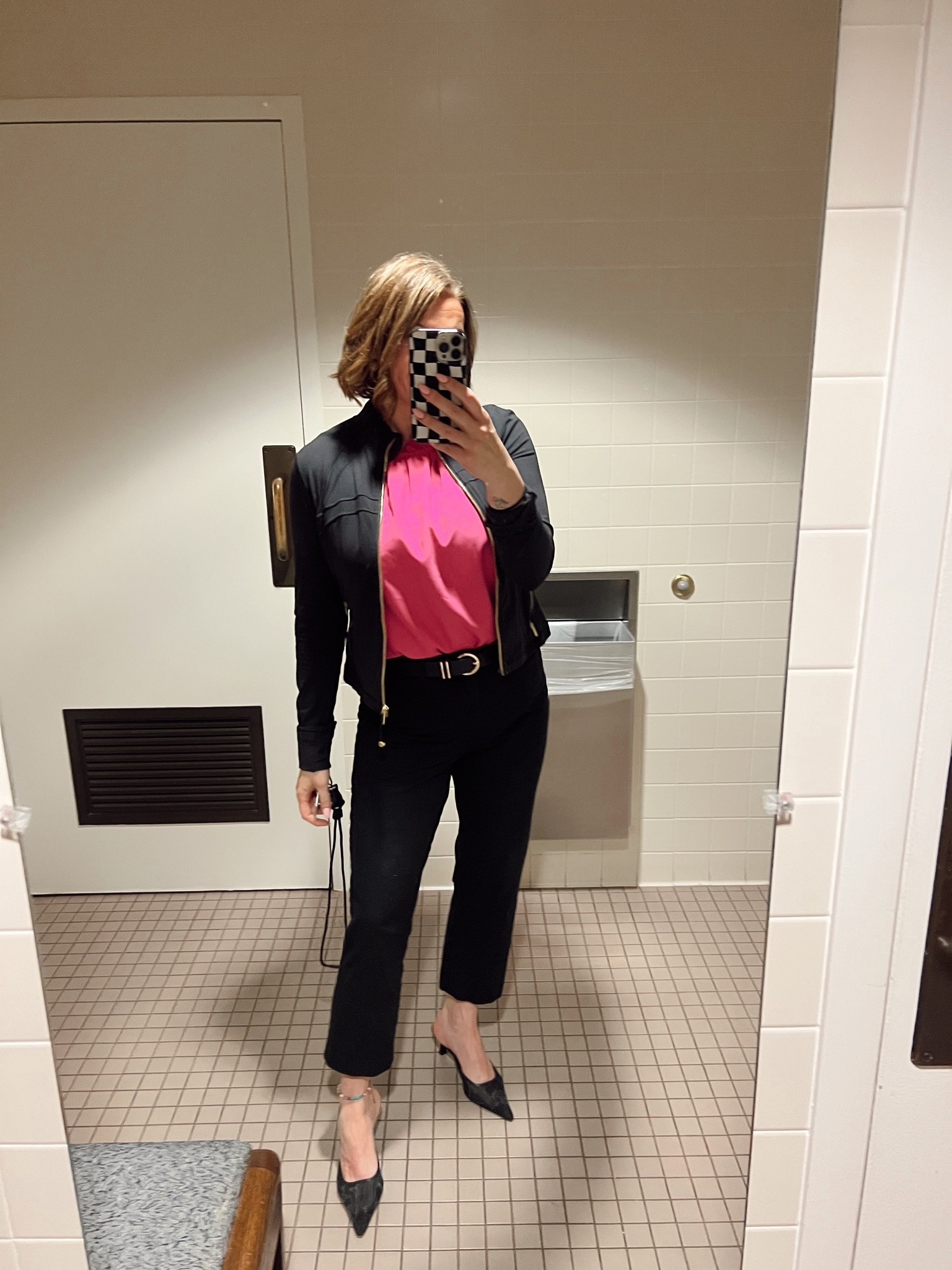 Work outfit! Size 10 pixie pants and size 10 cropped define jacket.