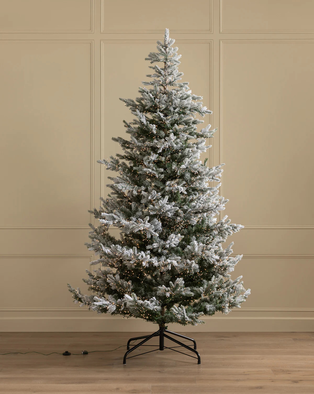 9' Snowy Grandis Fir Pre-Lit Faux Tree | McGee & Co. (US)