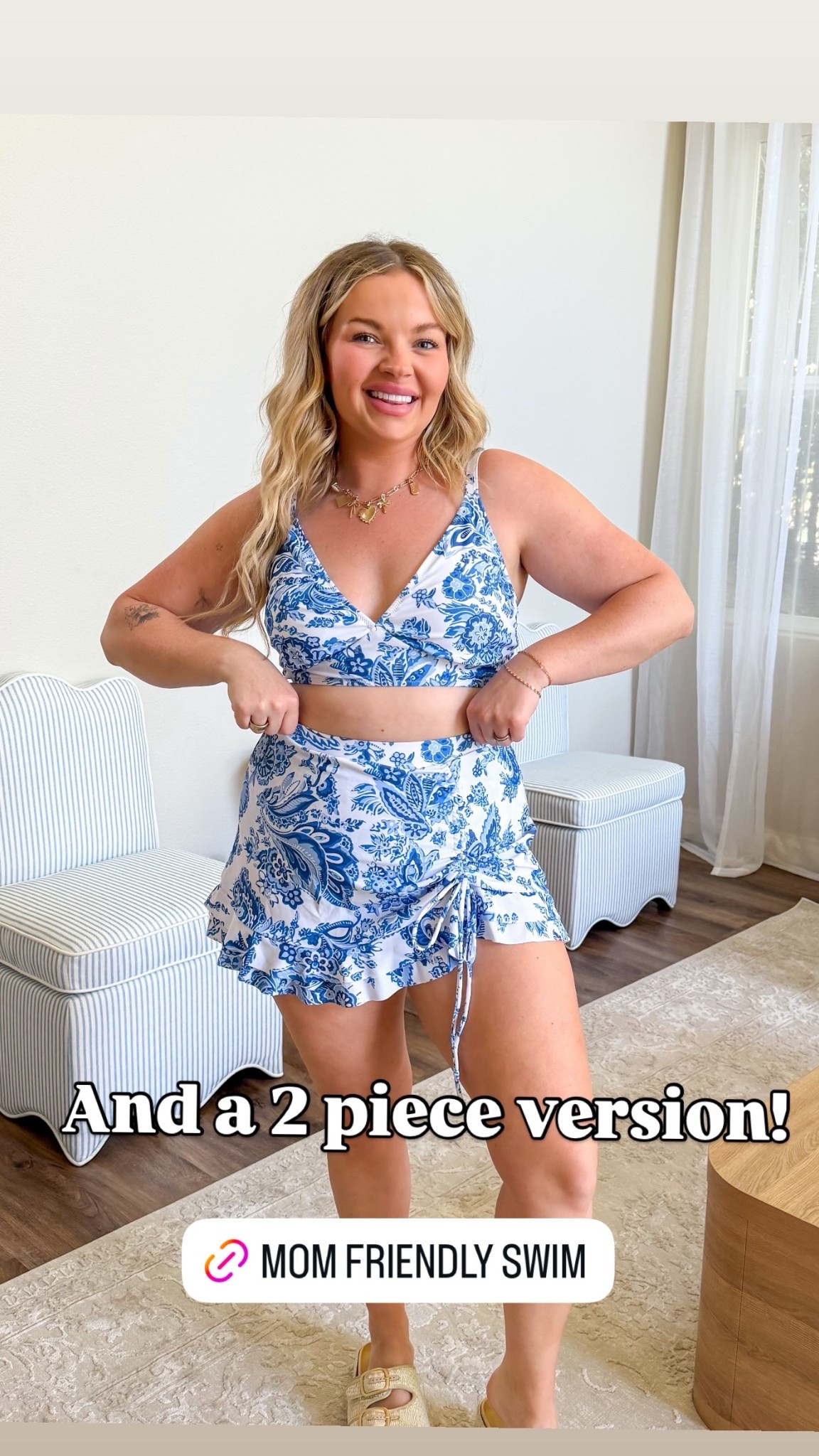 Cute two piece version of the Mom swimsuit

#LTKSeasonal #LTKMidsize #LTKSwim