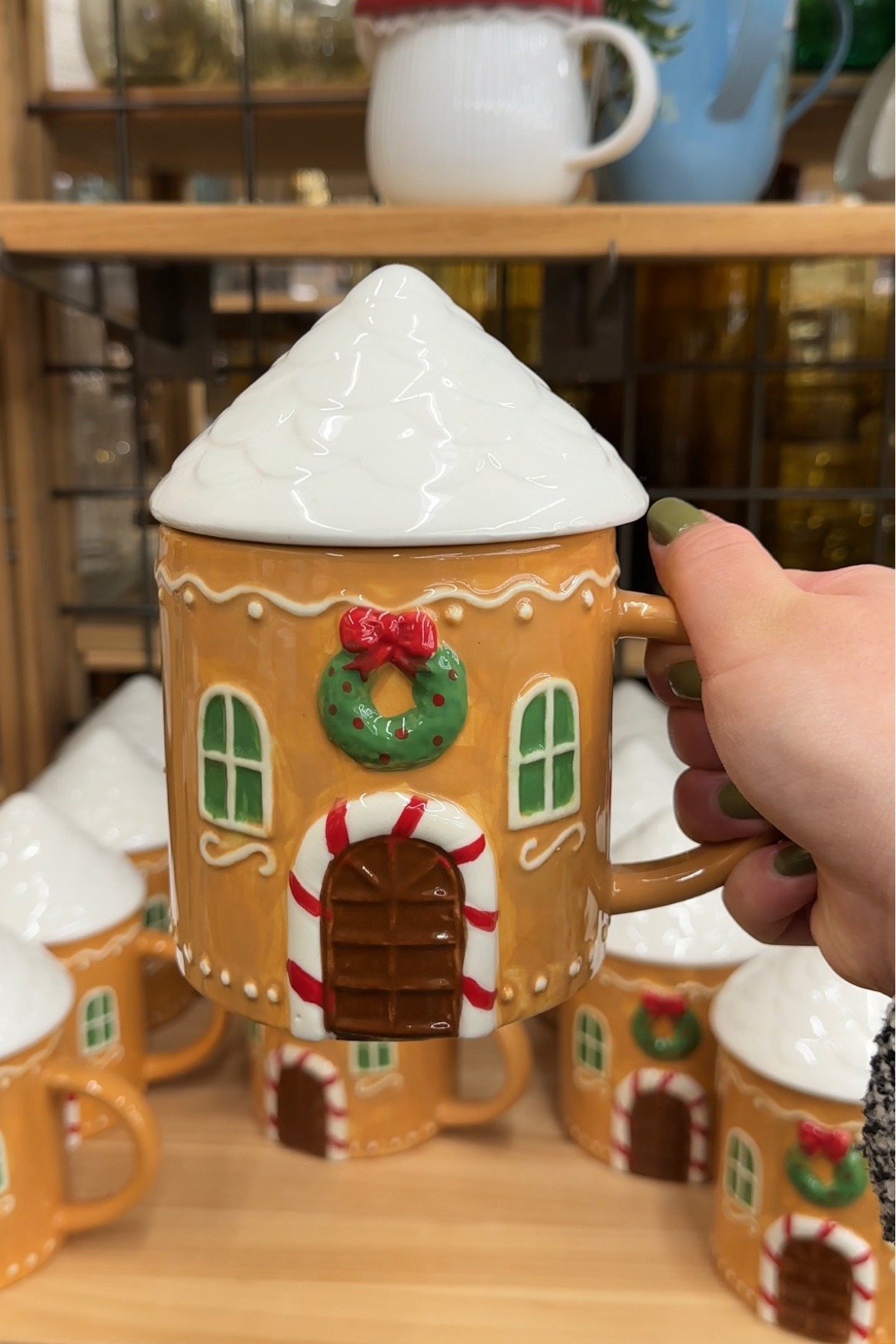 Holiday Home Figural Mug Gingerbread House, 1 ct - Kroger