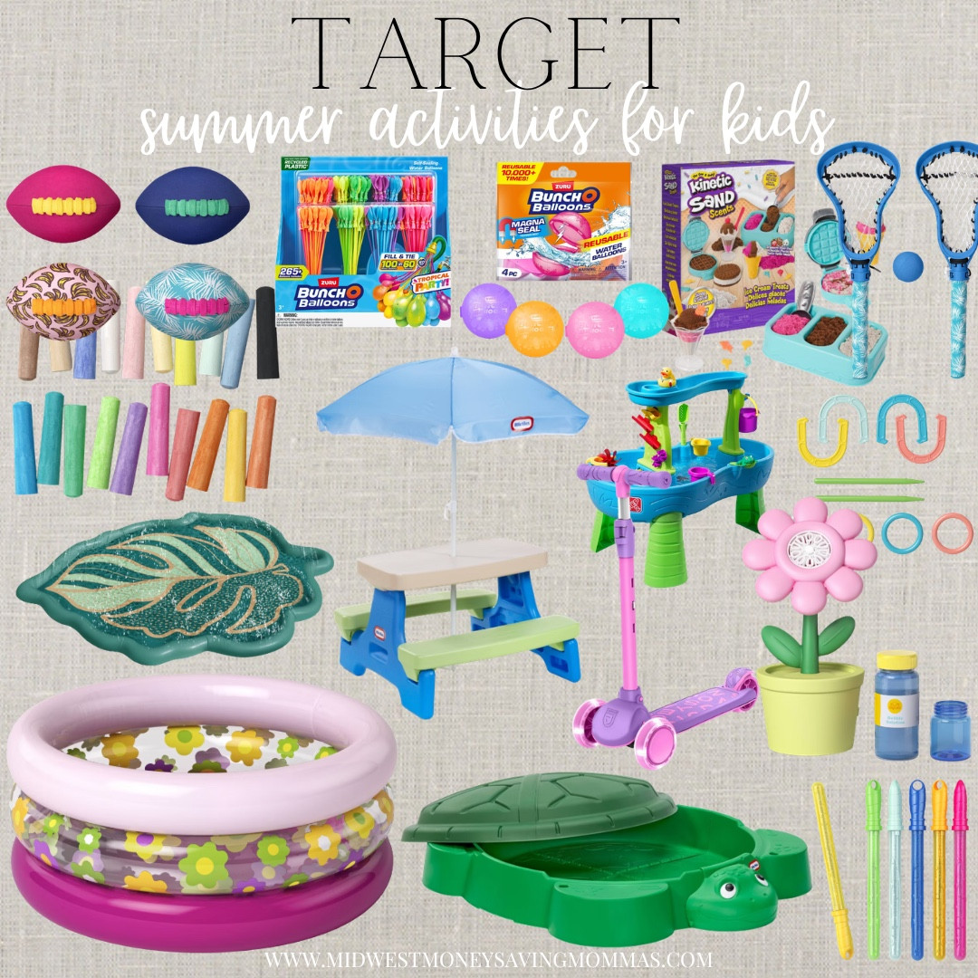 Summer activities for kids @Target 

Target finds  summer toys summer games outdoor toys

#LTKmomlife #LTKSeasonal #LTKKids