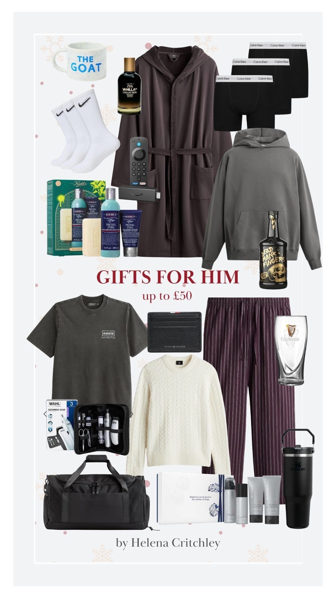 Gifts for Him Under £50 🎄

Gifts for Him, Gifting, Men’s Gifting , Men’s Christmas Present, Dressing Gown, Mug, Men’s Skincare, Gym Bag, Gym, Stanley Cup

#LTKgiftguide #LTKuk #LTKfestive