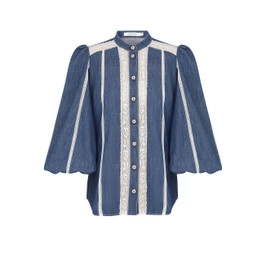 Awaken Denim Shirt | ZIMMERMANN (US, CA, EU, MENA)