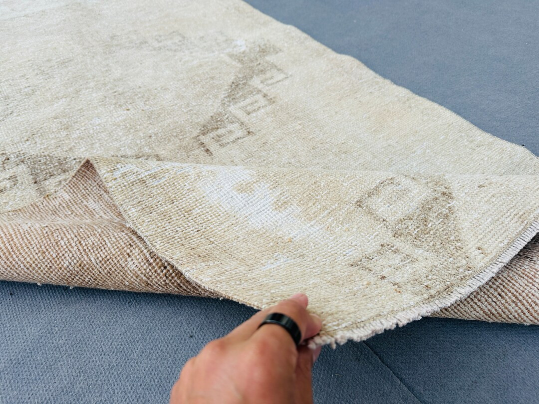 3x7 Turkish Runner, 3x7 Neutral Runner, Beige Brown Runner, Hallway Runner 3x7, Vintage Runner 3x... | Etsy (US)