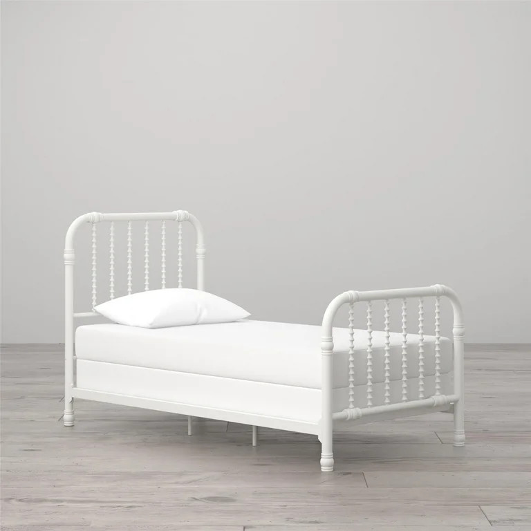 Little Seeds Monarch Hill Wren Metal Bed, Twin, White | Walmart (US)
